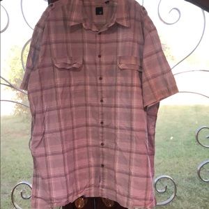 3XL TALL 19-19 1/2 plaid button down